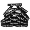 Fifteen (15) Easy Does It Bracelets - Inspirational Wristbands view 1