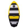 Hyperlite Shim Junior Fiberglass All Around Wakesurfer Board for Intermediate to Advanced Riders with Fast Rocker, Yellow and Blac view 2