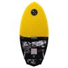 Hyperlite Shim Junior Fiberglass All Around Wakesurfer Board for Intermediate to Advanced Riders with Fast Rocker, Yellow and Blac view 3