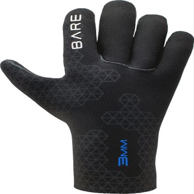 3mm S-Flex Glove, Black - XL