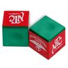 Silver Cup National Tournament Pool cue Billiard Premium Chalk - ONE Dozen (Tournament Green) view 2