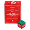 Silver Cup National Tournament Pool cue Billiard Premium Chalk - ONE Dozen (Tournament Green) view 4