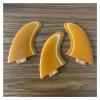 Surfboard Tail Thruster 2Pcs Fiberglass Surfboard Fins Paddle Board Fins Tail Thruster for Surfing for Surfboard Modification (Color : Orange FCS) view 1