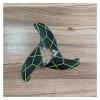Surfboard Tail Thruster 3Pcs Surf Board Tail Fin Paddle Board Tail Rudder Surfing Thruster Paddle Board Fin Replacement for Surfboard Modification (Color : Same as Photo) view 2