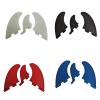 Surfboard Tail Thruster 3Pcs SUP Fiberglass Honeycomb Fins Surfboard Fin Tail Rudder in Surfing for Surfboard Modification (Color : Black) view 2