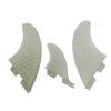 Surfboard Tail Thruster 3Pcs SUP Fiberglass Honeycomb Fins Surfboard Fin Tail Rudder in Surfing for Surfboard Modification (Color : Black) view 4