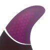 Surfboard Tail Thruster Semi Carbon Honeycomb Surfboard Tail Fins Paddle Board Fins Replacement Tail RudderFor Surfing for Surfboard Modification (Color : Purple) view 1