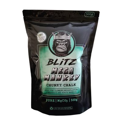 Climbing Chalk | 500g | Chunky Chalk | Mega Monkey | Blitz Chalk