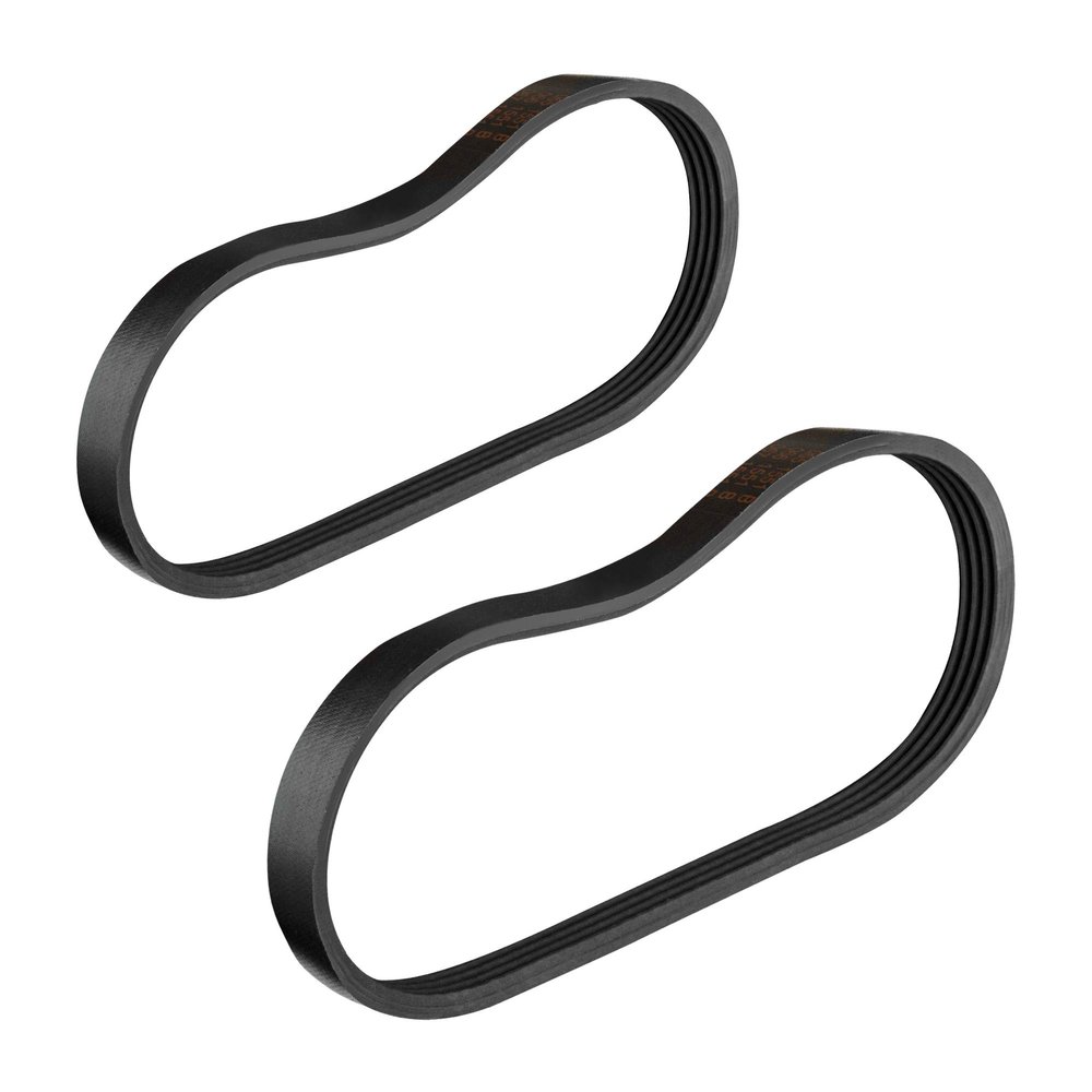 DNLK Cycle Bike Drive Belt Set - Fits Pro M Exercise Cycle Bike (Prom Xp 185U, Xp185-U, Xp185U) - High Strength Rubber Belt - Made in USA - Compatible with Most Brands