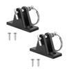 Nylon Bimini Top Deck Hinge with Removable Stainless Steel Pin (Pack of 2) view 1