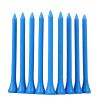 GFGL Golf Tees (Blue) Durable Bamboo Tees 100Pcs 3-1/4" Friendly Biodegradable Material Reduce Friction Side Spin More Stable view 1
