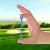 GFGL Golf Tees (Blue) Durable Bamboo Tees 100Pcs 3-1/4" Friendly Biodegradable Material Reduce Friction Side Spin More Stable view 3