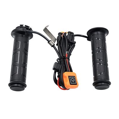 Motorcycle Electric Heating Warmer Handlebar Heated Molded Grips Warmers Motorbike Heating Handle Heated Grips Set Handle Grip
