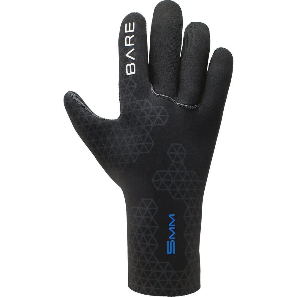 5mm S-Flex Gloves, Black - L
