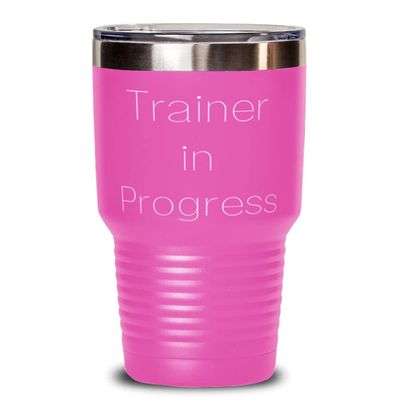 Unique Trainer, Trainer in Progress, Motivational Graduation From Colleagues