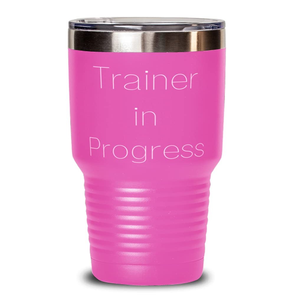 Unique Trainer, Trainer in Progress, Motivational Graduation From Colleagues
