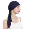 Sweat Wicking Skull Cap Beanie Helmet Liner Quick Dry Bandana Head Wrap Bicycle Head Pirate Scarf Chemo Cap view 2