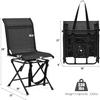 Rainfally 360-Degree Swivel Hunting Chair, Portable Camping Chair with Mesh Cloth & Non-Slipping Pads, Folding Spin Chair for Camp, Hunt, Fishing view 3