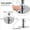PRIORMAN Dance Pole Set Premium Height Adjustable 7.38-8.85ft Portable 45mm Diameter 360Spinning Dancing Pole for Home,200KGS Capacity,Drill-Free Installation with Floor-to-Ceiling Stability(Silver) view 4