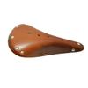 UNISTRENGH Vintage Bicycle Saddle Classic Leather Bike Seat Comfortable City Touring Road Bike MTB Saddles (Brown) view 2