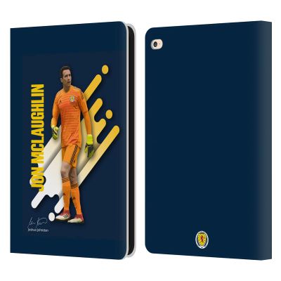 Head Case Designs Officially Licensed Scotland National Football Team Jon McLaughlin Players Leather Wallet Case Compatible with Apple iPad Air 2 (2014)