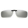 SENRISE Grey Easy Clip Spring Polarized Clip on Sunglasses for Cycling Sport Outdoors(1Pcs) view 1