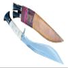 EGKH 11 Inches Handmade Sirupate Kukri - Nepali Khukuri Hunting Knife with Carbon Steel Blade and Rosewood Handle - Knife for Dad, Fathers Day Gift view 2
