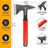 NedFoss Throwing Axes and Tomahawks, Throwing Axe Pack of 3, 11.1" Full Tang Throwing Axe Set with 3.14" Blades, Tomahawk Axe with Sheath for Axe Throwing Game Gifts for Men Women view 4