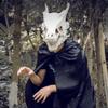 RRANYF Dino Movable Dragon Mask-Tyrannosaurus Rex Creepy Halloween Mask, Latex Creepy Cosplay Mask Costume Party Birthday Halloween view 2