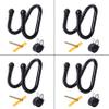 LEVOSHUA 4 Pack Small Adjustable Sword Wall Mount Display Rack Stand Holder Hook Hanger for Sword, Dagger, Axe, Keyblade Vertical or Horizontal Display view 3