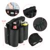 Cosmos 6-Bottle Drink Holder for Bike Back Seat - Beer Bottle & Beverage Drink Can Carrier, Water Bottle Carry Bag for Cycling, Camping, Picnic, Hiking & Commuting view 2