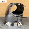 Armour Steel Knights Breastplate Halloween Costume - LARP view 4