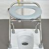 Portable Toilet For Camping, Stainless Steel Folding Commode Portable Toilet Seat ,Toilet Bags And Plastic RingCamp Toilet Seat Perfect For Camping, Traveling, Hiking, Fishing, Outdoor Living view 1