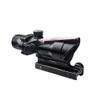 HWZ 4x32 Scope 4x32 Sight Real Red or Green Illuminated Fiber Optic Scope (red) view 2