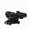 HWZ 4x32 Scope 4x32 Sight Real Red or Green Illuminated Fiber Optic Scope (Green) view 1
