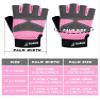 SATINIOR 3 Pairs Kids Half Finger Gloves Non Slip Gel Biking Adjustable Gymnastics Gloves for Girls Boys (Normal Style, 12-16 Years) view 3