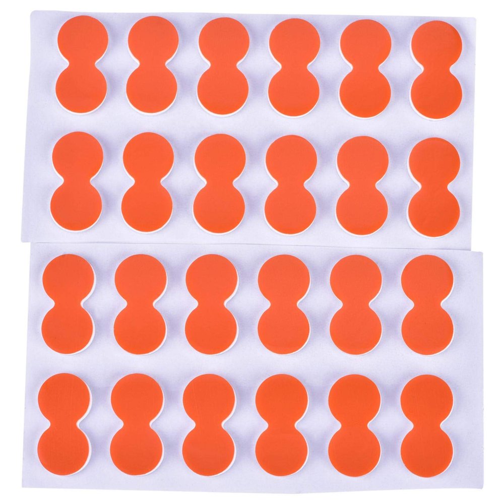 24pcs EVA Fly Fishing Floats, Fishing Strike Indicators Fly Fishing Foam Floats rgonomic Design Strike Indicator Tackle Fishing Accessories for Fly Fishing, River Fishing, Lakes Fishing(Orange)
