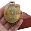 Engraved Brass Compass- Personalized Sundial Compass, Viking Compass Gift to My Son Nautical Gift for Man A Perfect and Unique Gift (Calendar Personalized) view 2