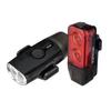 Topeak PowerLux USB Combo Bike Light  HeadLux 100 USB Front & TailLux 25 USB Rear Lights Set with Cable-Free Charging, Multiple Modes & IPX6 Waterproof Design for All-Weather Cycling view 1