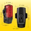 Topeak PowerLux USB Combo Bike Light  HeadLux 100 USB Front & TailLux 25 USB Rear Lights Set with Cable-Free Charging, Multiple Modes & IPX6 Waterproof Design for All-Weather Cycling view 2