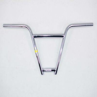 Professional R4 BMX Tall 4 Piece 4130 Chromoly Handlebar 9.5" Rise (Chrome)