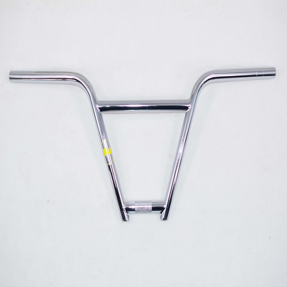 Professional R4 BMX Tall 4 Piece 4130 Chromoly Handlebar 9.5" Rise (Chrome)