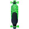 Dusters Channel Snakeskin Longboard Complete Skateboard - 38 Neon Green view 1