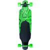 Dusters California Skateboards Channel Snakeskin Neon Green Longboard Complete Skateboard - 9.375" x 38" view 1