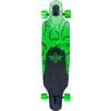 Dusters California Skateboards Channel Snakeskin Neon Green Longboard Complete Skateboard - 9.375" x 38" view 2