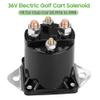 10L0L 36V Golf Cart Solenoid Fit for Club Car DS (1976 to 1998),4 Terminal Electric 36 Volt Solenoid Replacement OEM# 8016,1113 view 3