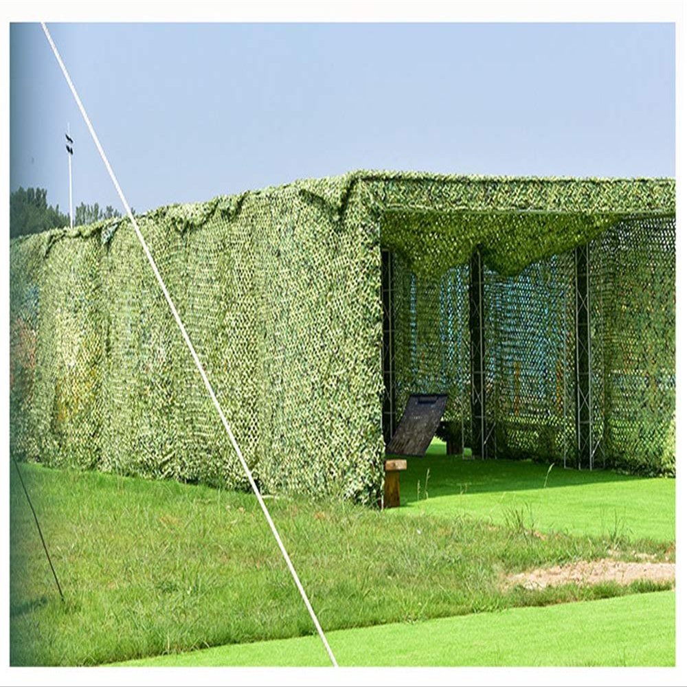 LGLFDJ Camo Netting with Mesh Backing, Woodland Camouflage Netting Sun Shelter Jungle Shooting Hunting Fishing Hiding Protection Sunshade Decoration Ceiling for Military Effect