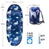 Kids Sleeping Bags for Girls  Unicorn Rainbow Space Navy  Rioyalo YOLO 45 Camping Sleeping Bags for Kids with Carry Bag - Outdoor and Indoor (Unicorn-NV) view 2