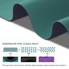 COOLMOON Yoga Mat Non Slip, Anti-Tear 1/4 Thick TPE Yoga Mats for Women and Men, 72"x24" Exercise & Fitness Mat with Carrying Strap, Workout Mats for Yoga, Pilates and Floor Exercise view 3