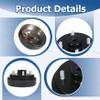 WFLNHB Pair (2) Brake Drum Hub Replacement for EZGO 2 Cycle (82-93) & Electric TXT 82+ 17082-G2, 17298-G1, 19186-G1P view 4
